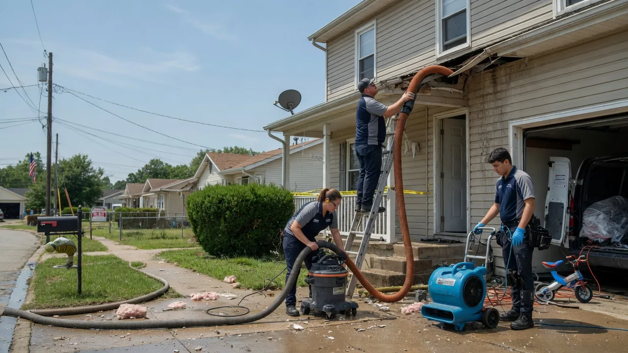 Water Damage Restoration in Olmitz, KS near me